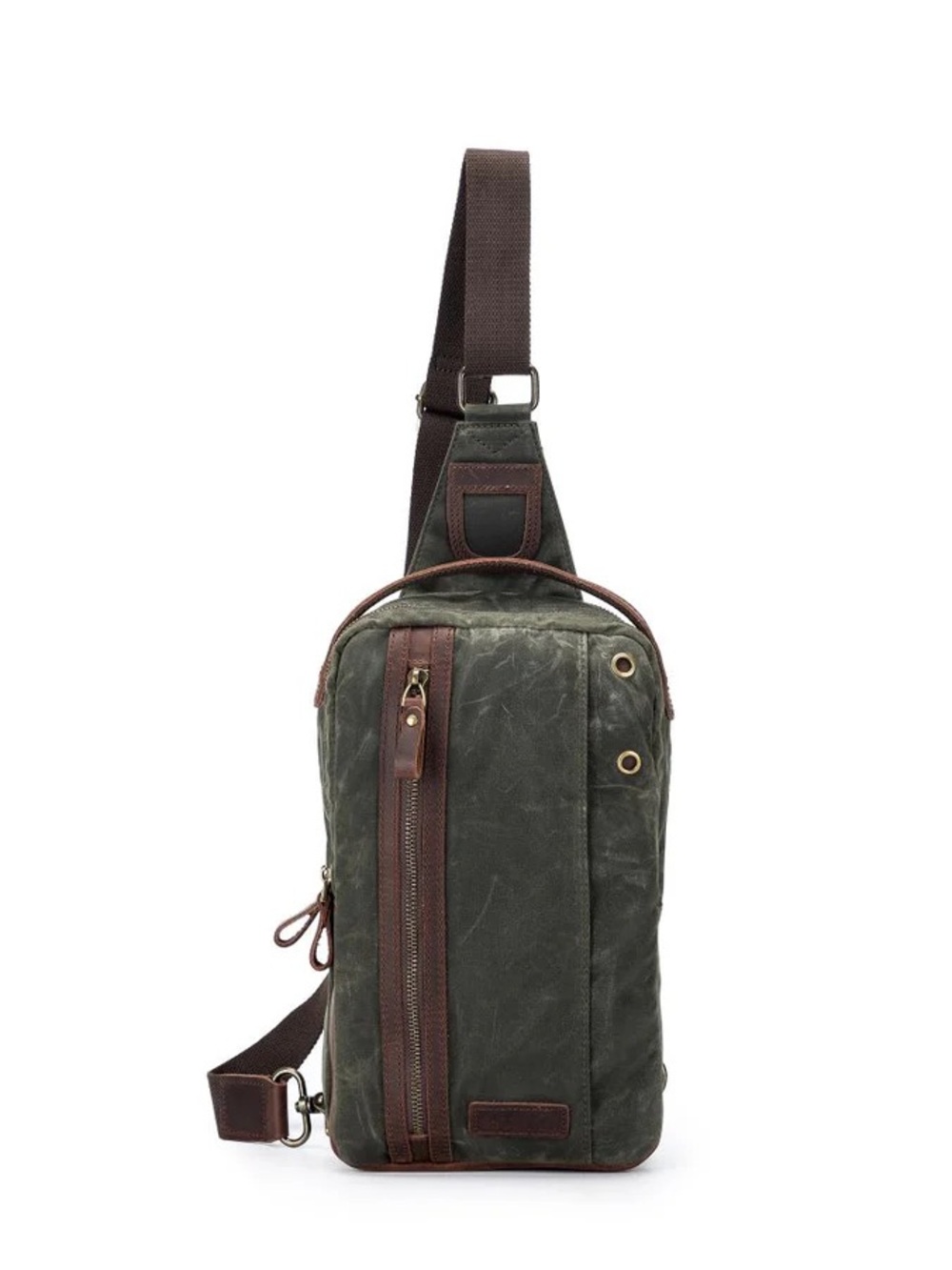 DELLA Q / Mini Messenger Bag, Olive